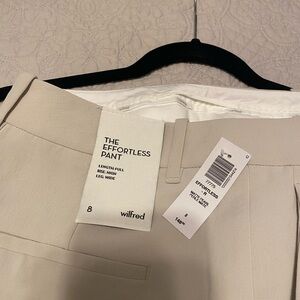 NWT Aritzia Wilfred The Effortless Pants size 8